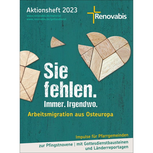 Renovabis Aktionsheft 2023 für Pfarreien u. Gottesdienst