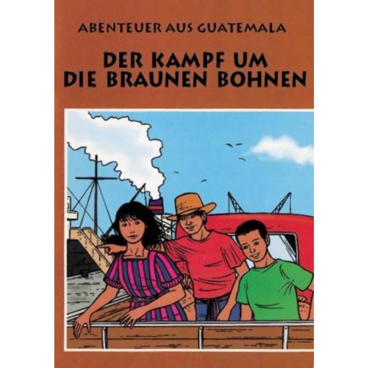 Comic Der Kampf um die  braunen Bohnen