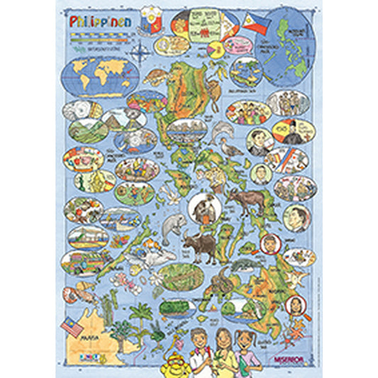 Plakat Philippinen (5er-Pack) Kinderfastenaktion 2015