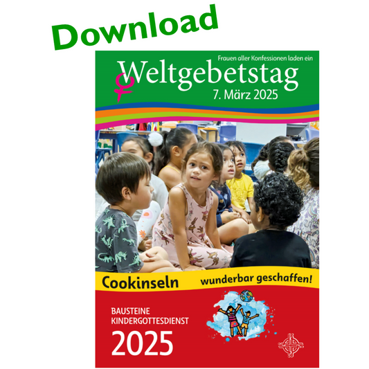 Download Bausteine 2025 Kindergottesdienst Cookinseln